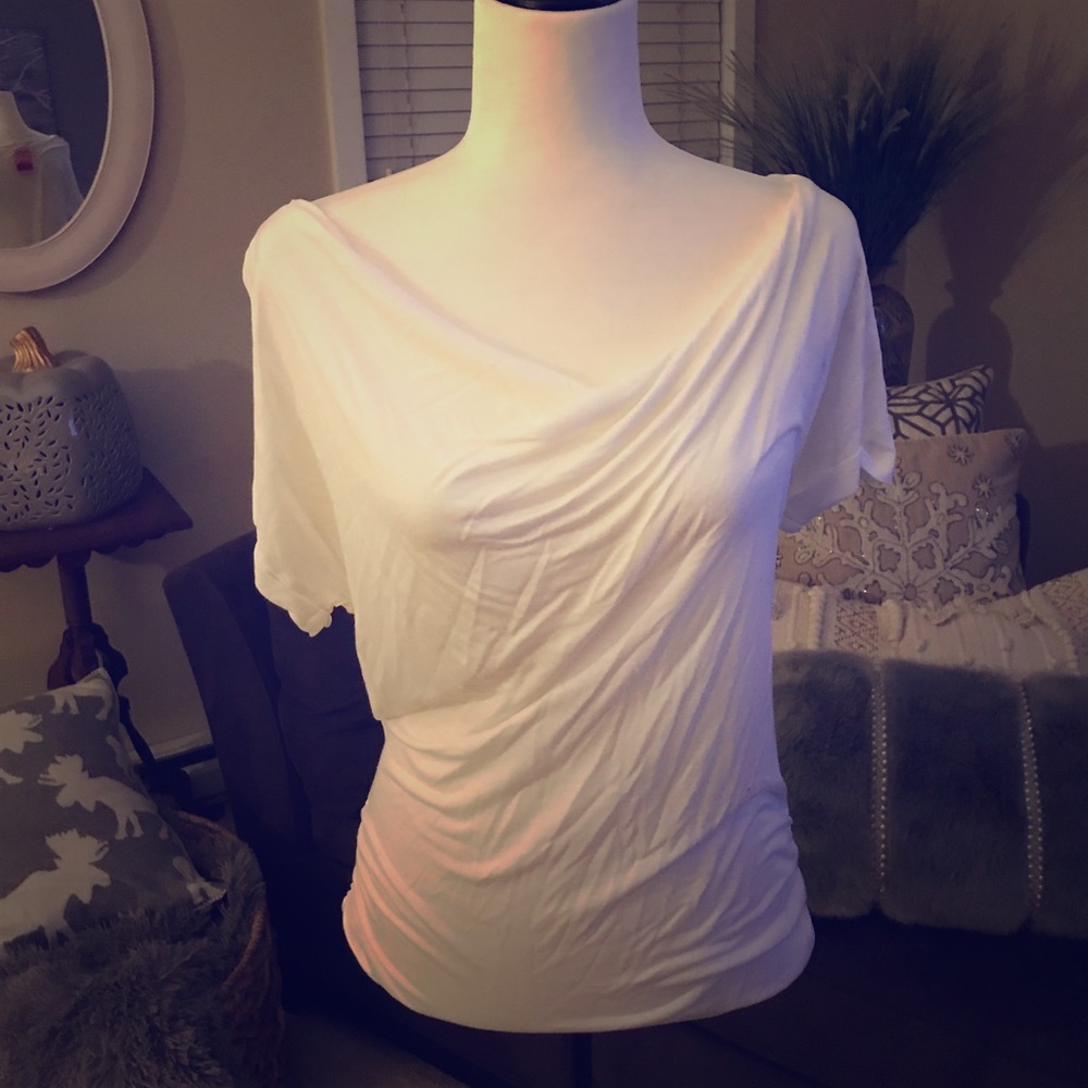 Rouched Top NWT ivory